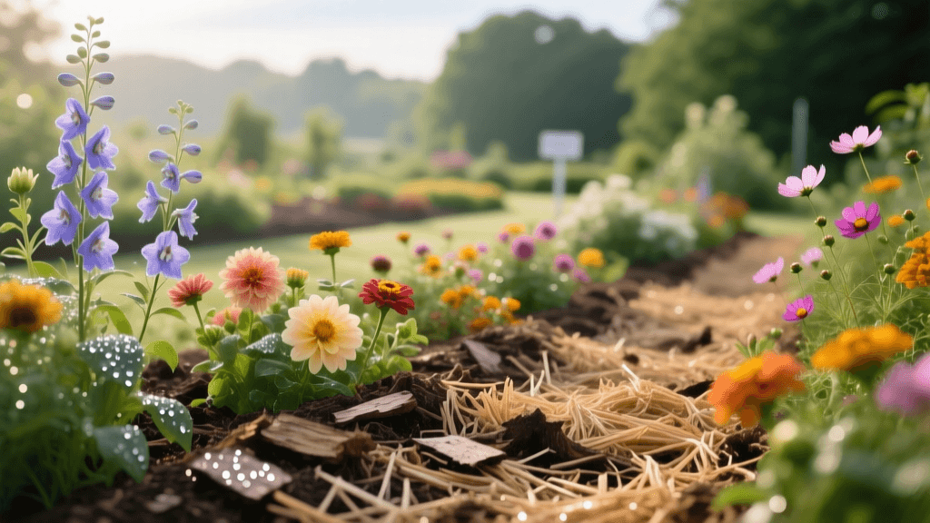 2026 Cut Flower Garden Layout & Mulching Strategy