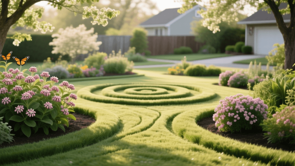 2026 Mowing Patterns to Frame Milkweed & Butterfly Bush Gardens