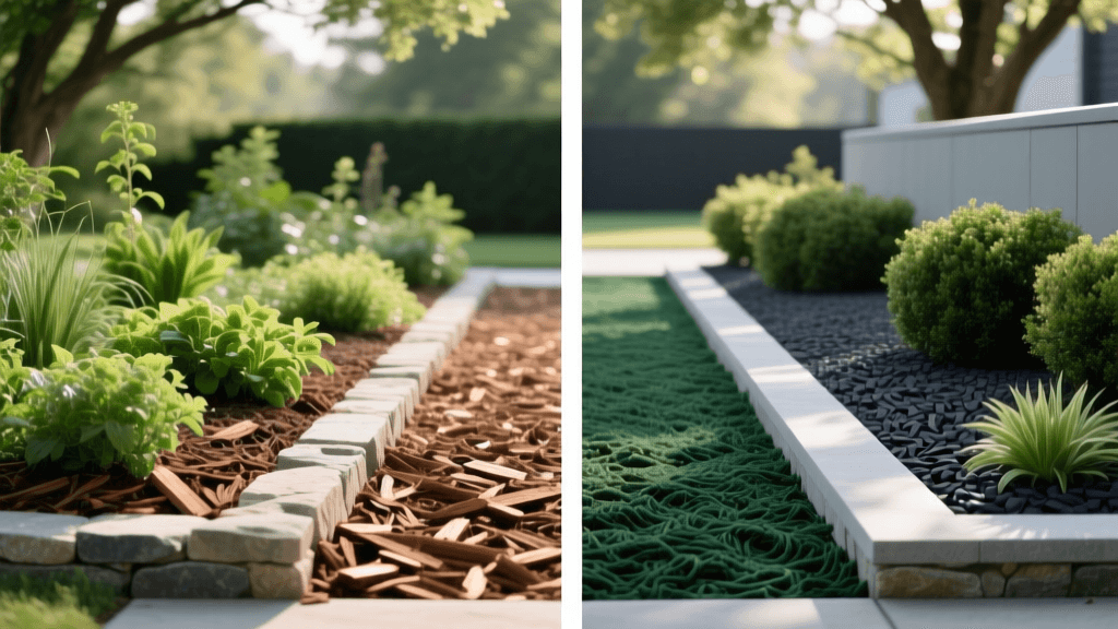 Rubber Mulch vs Wood Mulch: Best Choice for Landscape Beds