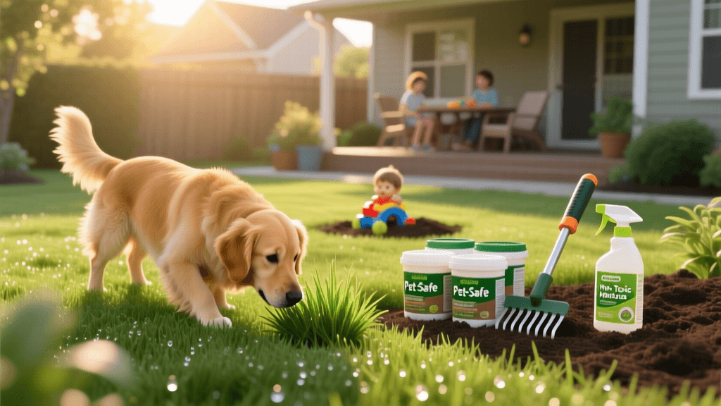 Top Pet-Safe Lawn Fertilizers for Families and Dogs