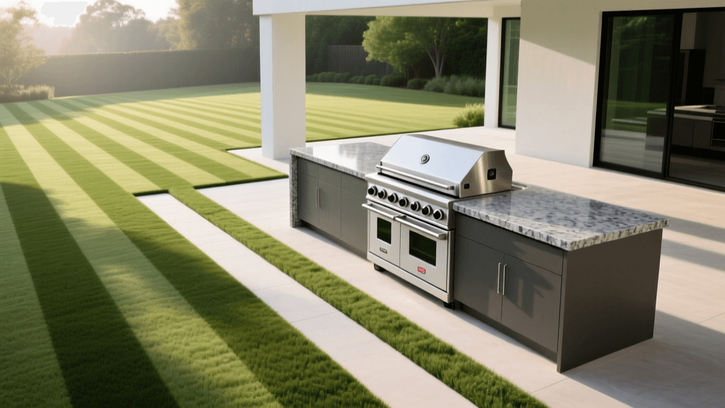 2026 Guide: Weber Summit Outdoor Kitchens & Lawn Striping Patterns