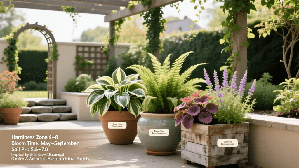 Design Shade Tolerant Container Garden For Patios