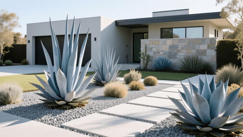 2026 Fire-Resistant Xeriscape: Agave and Decomposed Granite
