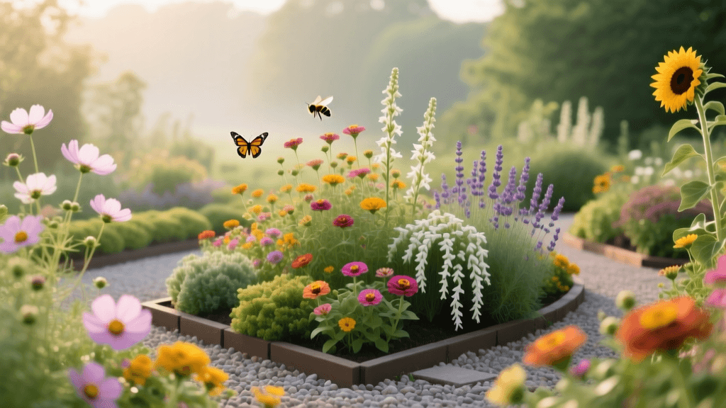 2026 Cut Flower Garden Layout: Continuous Blooms for Pollinators