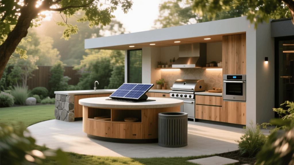 Planning an Energy-Efficient Outdoor Kitchen Space