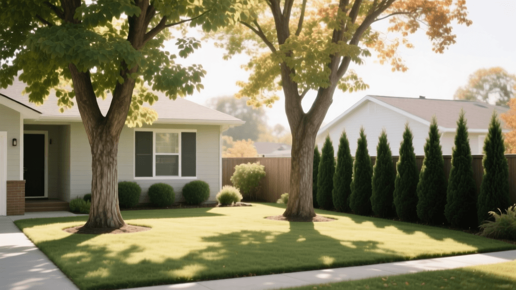 Energy-Efficient Landscape Design: Strategic Tree Placement