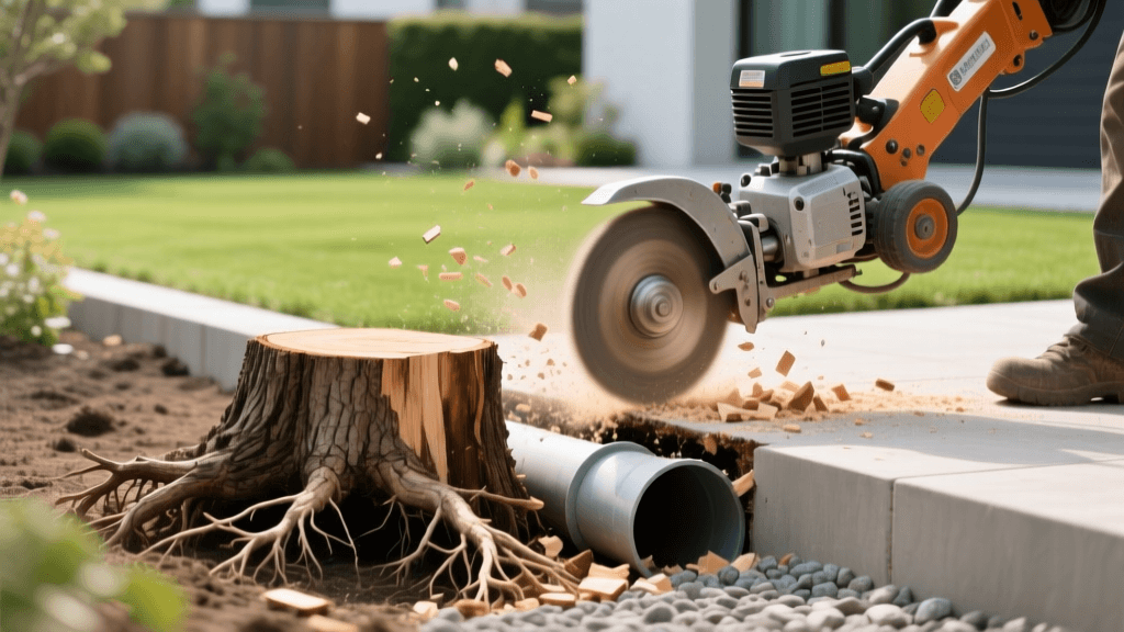 2026 Tree Removal Cost Guide: Stump Grinding Near Drain Pipes