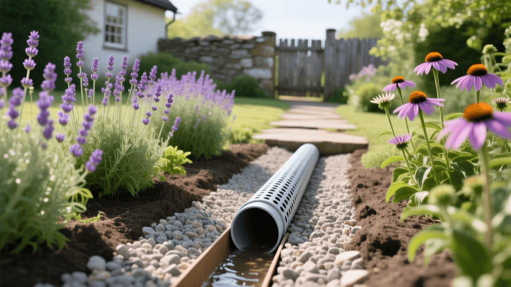 French Drain Installation for Lavender Cottage Borders 2026