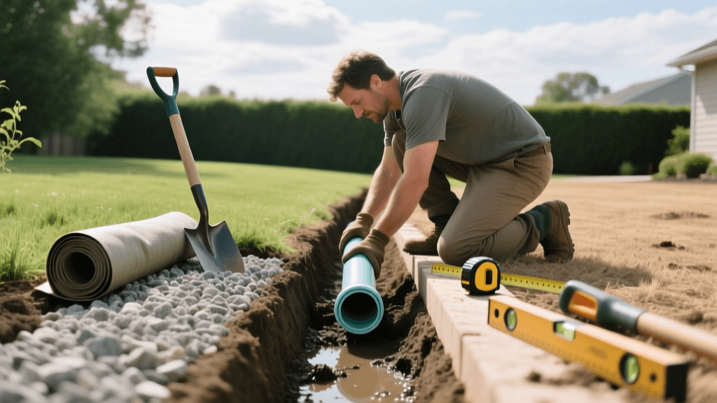 Step-by-Step Guide to Installing a Yard French Drain