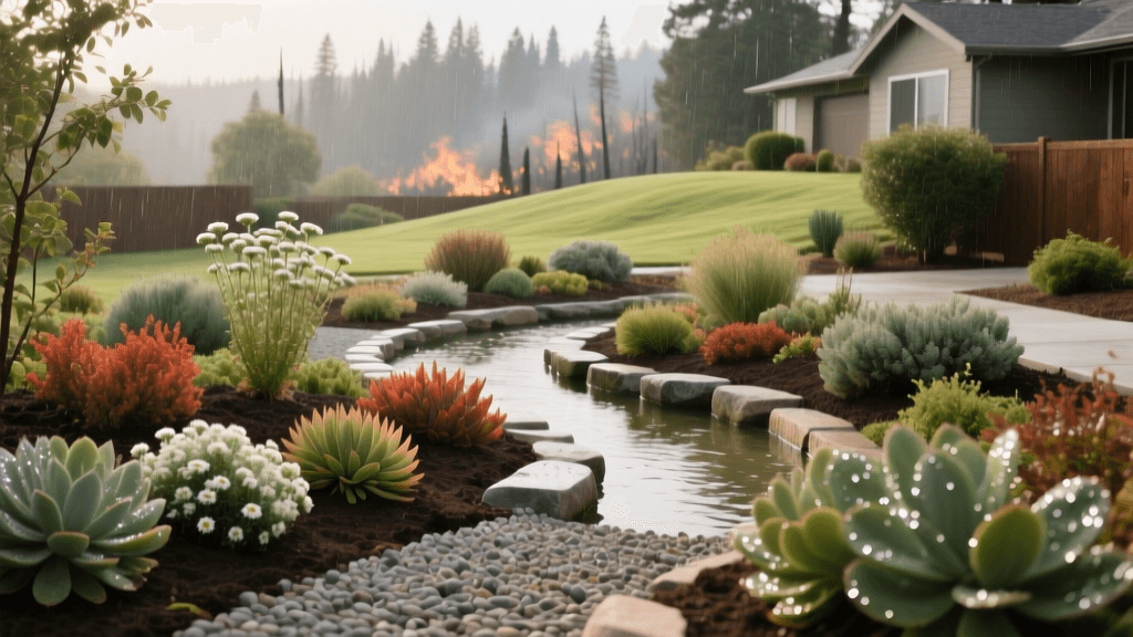Fire-Resistant Rain Garden Installation Guide 2026