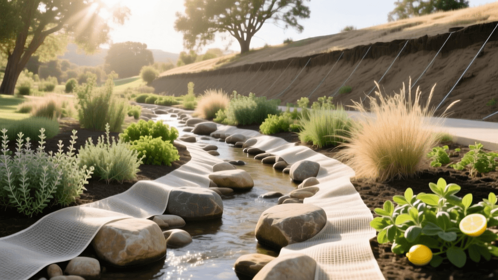 Dry Creek Bed Design With River Rock For 2026 Edibles