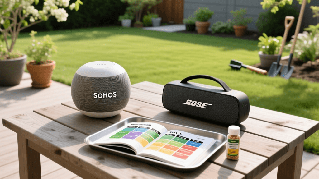 Sonos Move vs Bose Flex Setup & 2026 Fertilizer Guide