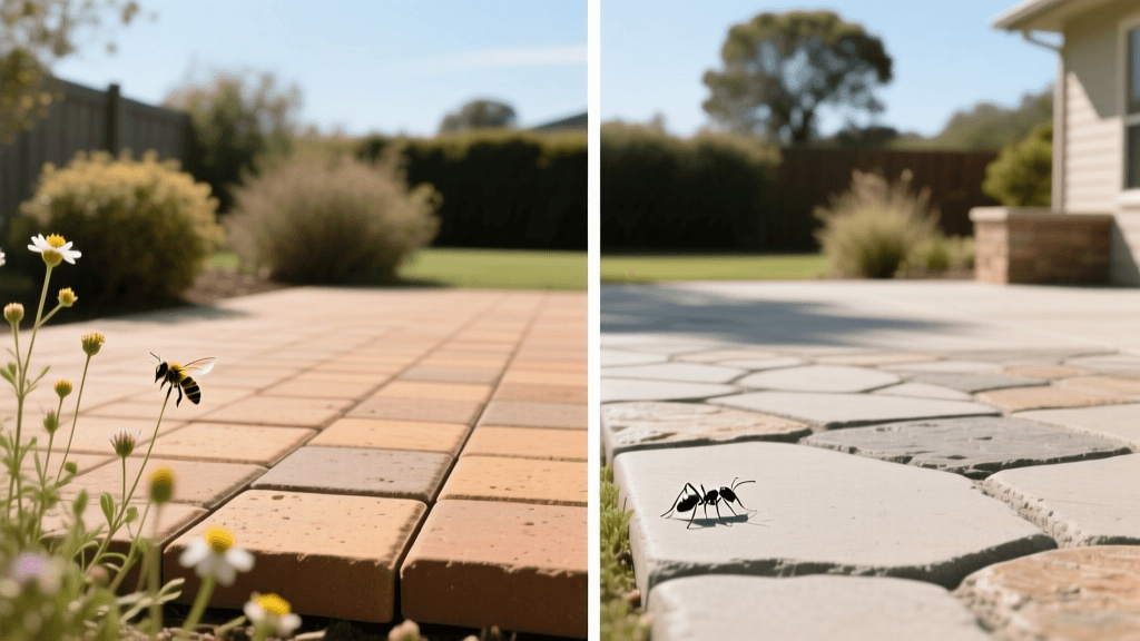 Belgard Pavers vs Stamped Concrete: 2026 Cost & Wildlife Impact