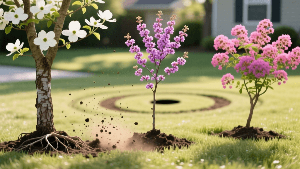 Dogwood vs Redbud vs Crape Myrtle: 2026 Aeration Guide