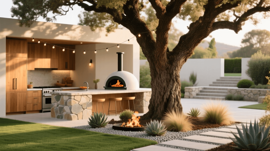 Best Shade Trees For Outdoor Kitchens & Pizza Ovens 2026