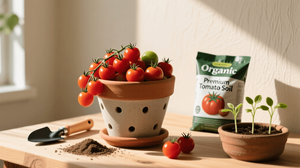 How to Grow Cherry Tomatoes in Containers for Beginners