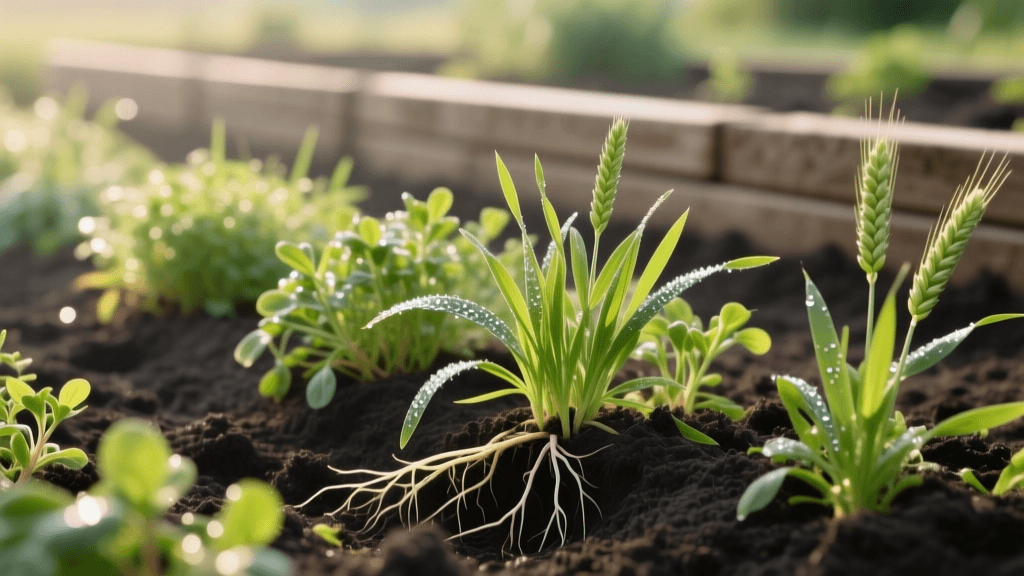 Matching Cover Crop Grasses to Garden Soil Types