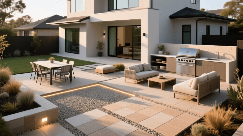 How to Design a Multi-Zone Paver Patio for Entertaining