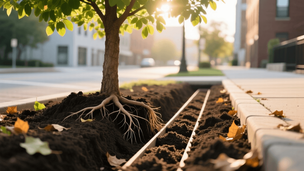 How to Use Compost and Vertical Mulching for Tree Roots