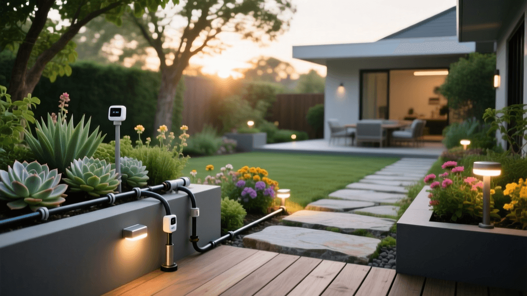 Viral Smart Garden Upgrades For Lighting And Irrigation