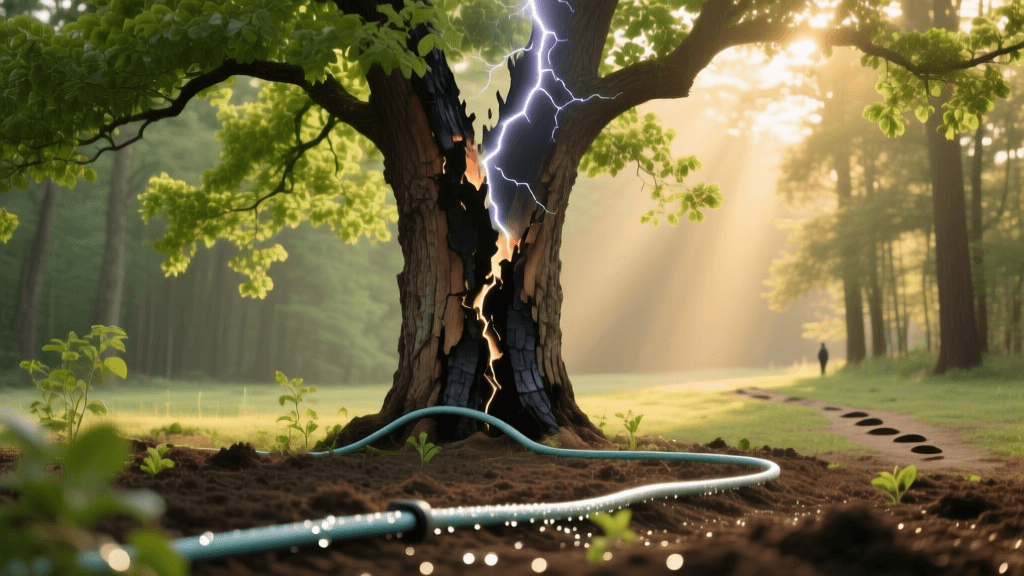 Tree Lightning Strike Recovery: 2026 Irrigation Guide