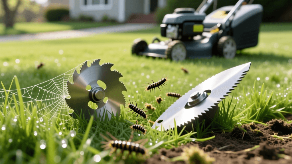 Mulching vs High-Lift Blades for Web Worm Debris 2026