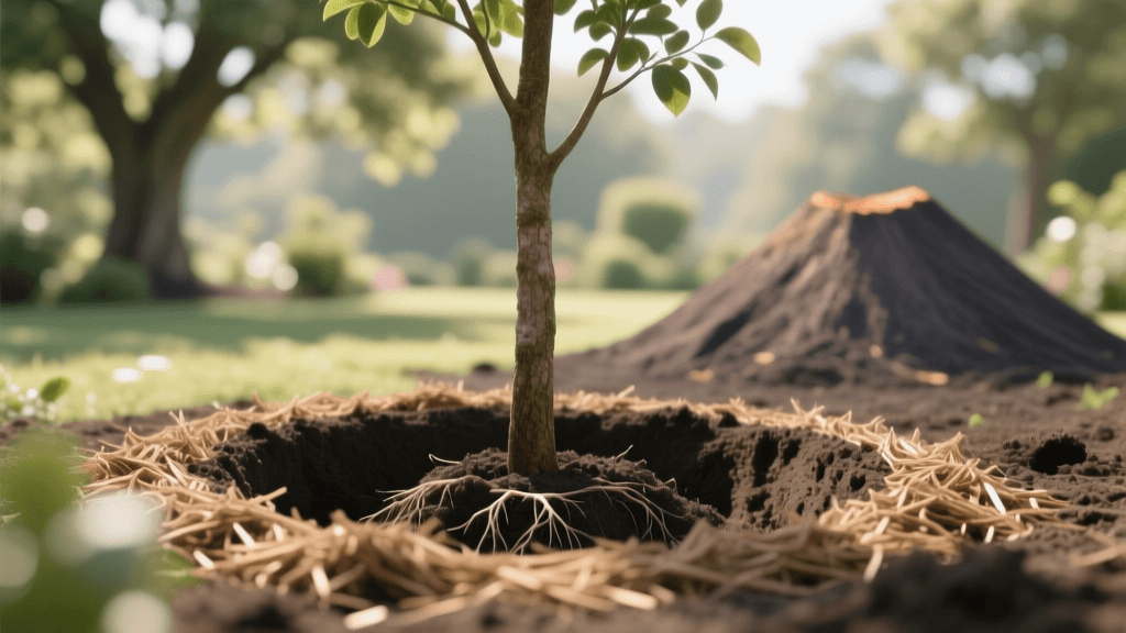 Tree Mulching Mistakes: Fix Volcano Mulching & Deep Planting