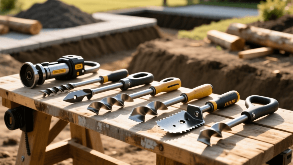 Best Trenchers and Earth Augers for Hardscaping Projects