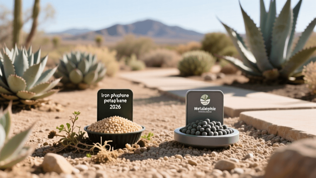 Xeriscape Slug Control 2026: Iron Phosphate vs Metaldehyde