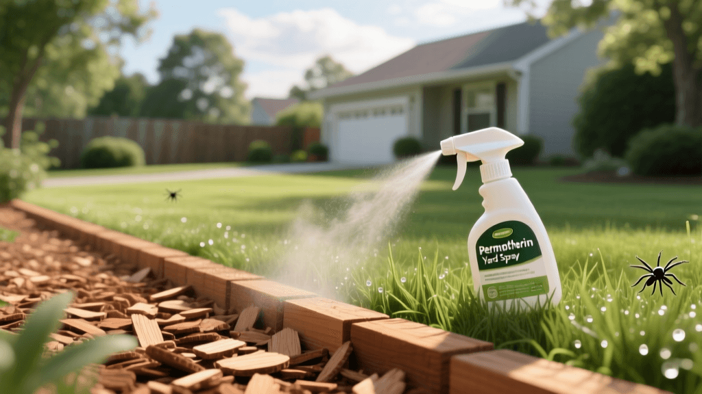 Stop Ticks in 2026: Permethrin Spray & Wood Chip Barriers