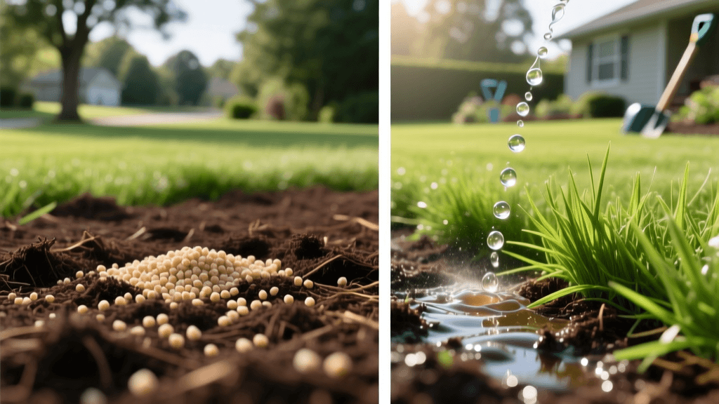 Granular vs Liquid Fertilizer for Mulched Lawns in 2026