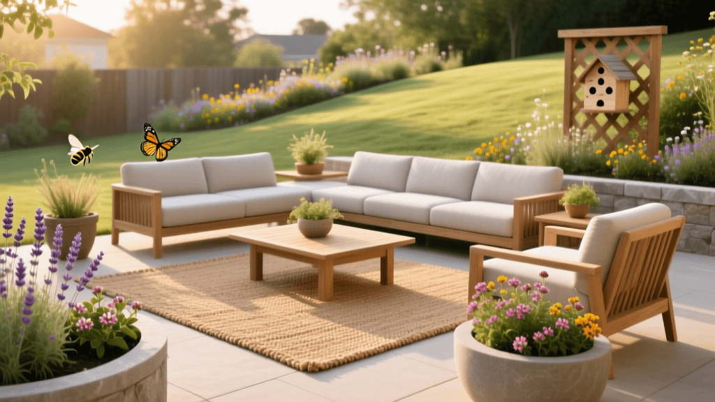 2026 Patio Makeover: Staging Furniture & Rugs For Beneficial Insects