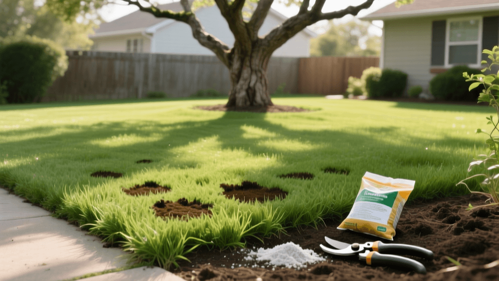 2026 Dog Urine Spot Repair: Gypsum, Reseed & Pruning