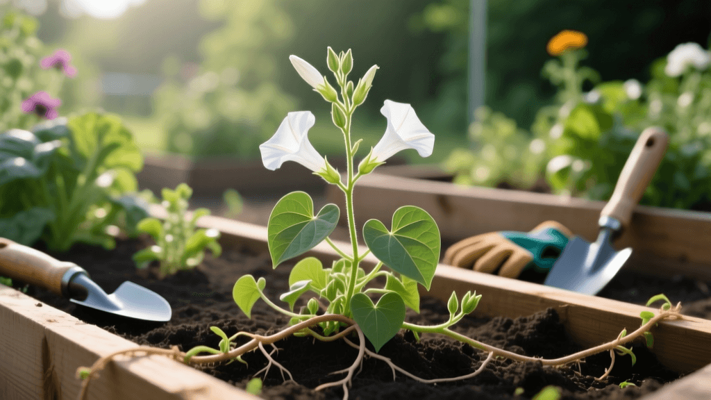 How to Identify and Eradicate Bindweed in Vegetable Gardens