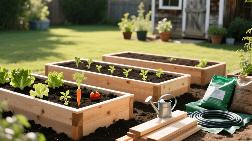 DIY Raised Bed Vegetable Garden Cost and Budget Guide