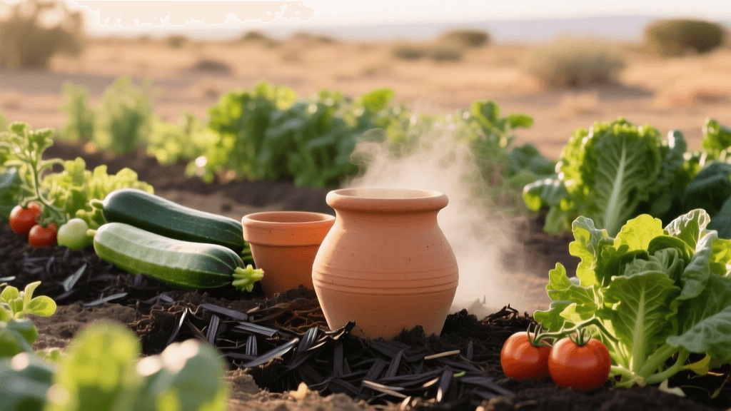 Drought-Proof Vegetable Gardens Using Olla Irrigation