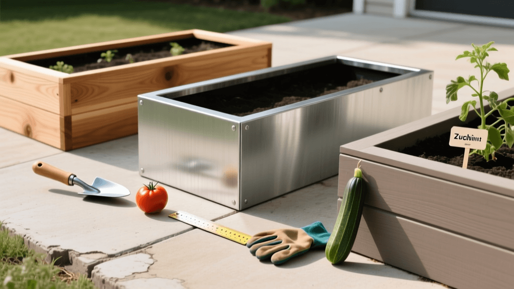 Best Raised Garden Beds: Cedar vs Steel vs Composite