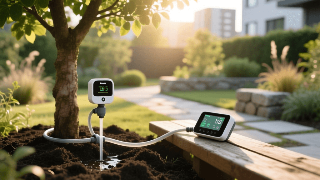 Smart Irrigation Controllers for Automated Tree Watering
