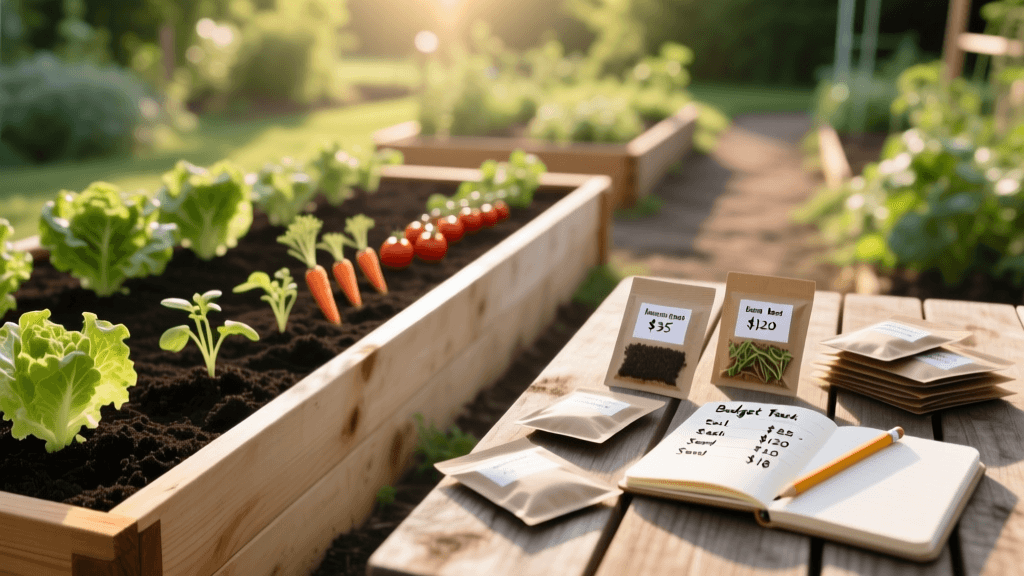 First Year Vegetable Garden Budget: Costs and Savings