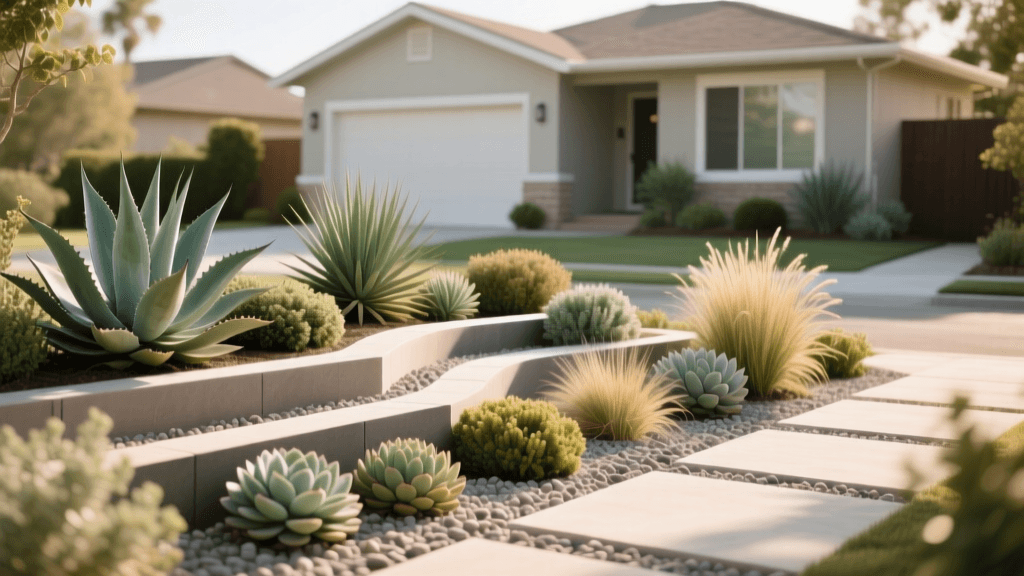 2026 Front Yard Xeriscape Shrub Border Makeover Guide