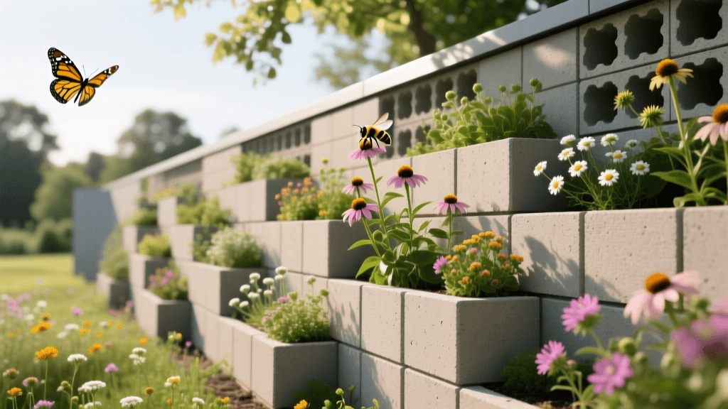 Build Versa-Lok Retaining Walls for Pollinator Gardens in 2026