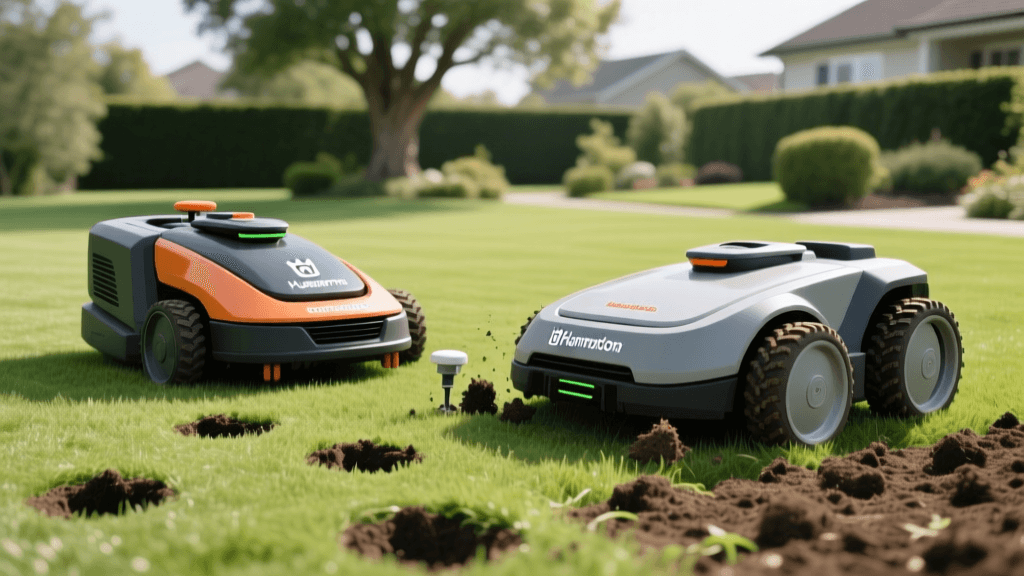 Core Aeration 2026: Husqvarna Automower vs Mammotion Luba