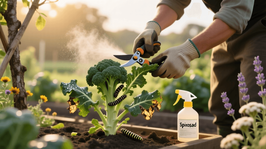 2026 Guide: Pruning & Spinosad for Veggie Caterpillars
