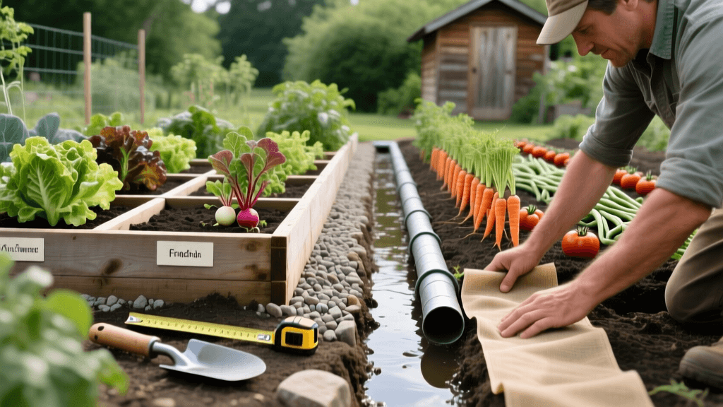 French Drains For Vegetable Gardens: Row vs Square Foot 2026
