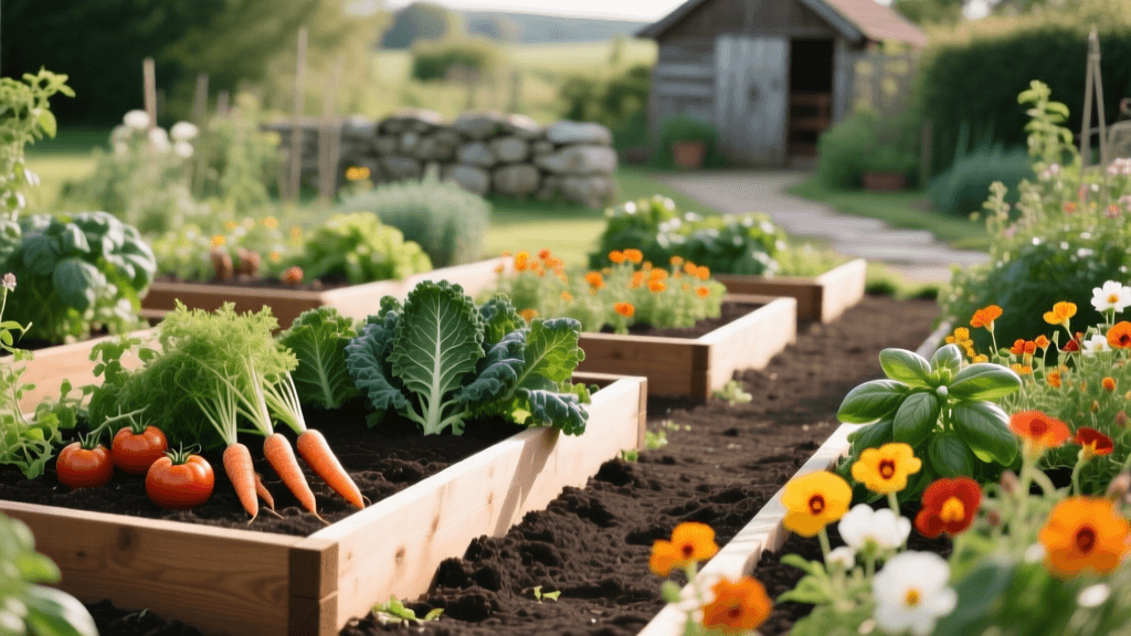 Designing a Productive Potager: Raised Bed Layout Plans