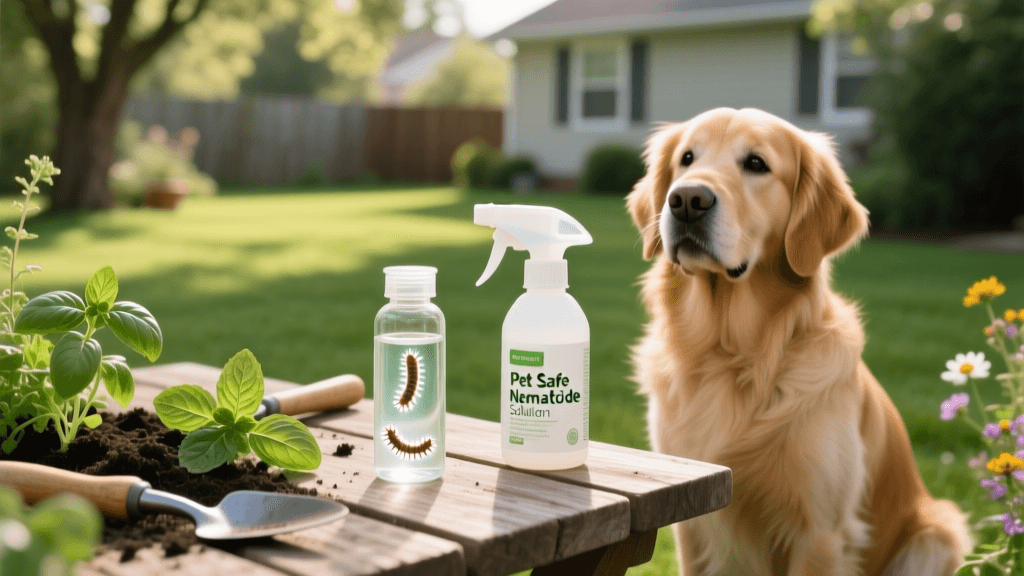 Pet-Safe Flea And Tick Yard Control Using Nematodes