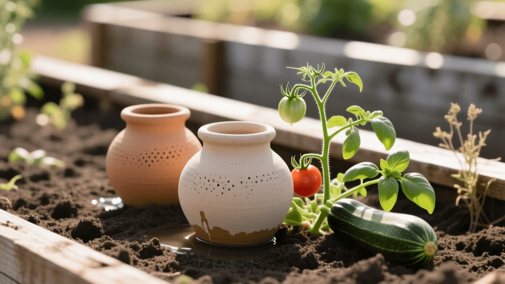 Drought-Proof Vegetable Gardening: Ollas and Wicking Beds