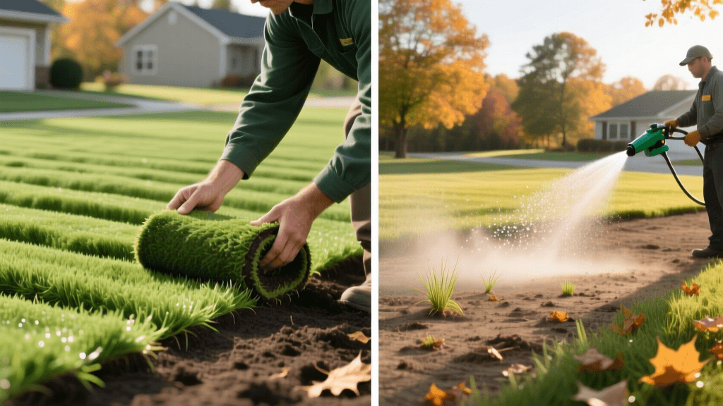 Sod vs Hydroseeding: 2026 Fall Cost and Timeline Guide
