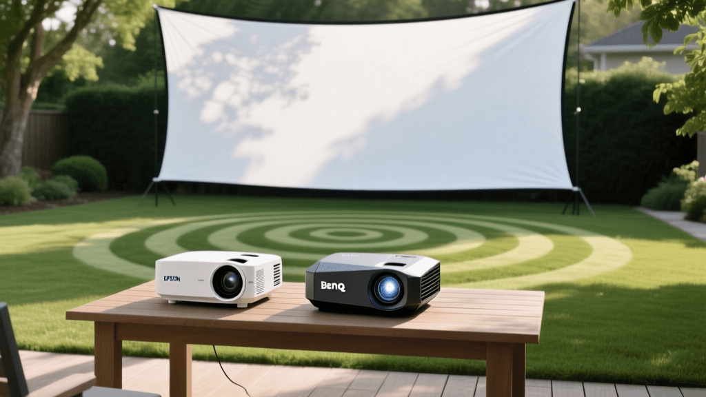 Epson vs BenQ Projectors 2026: Outdoor Lawn Theater Setup