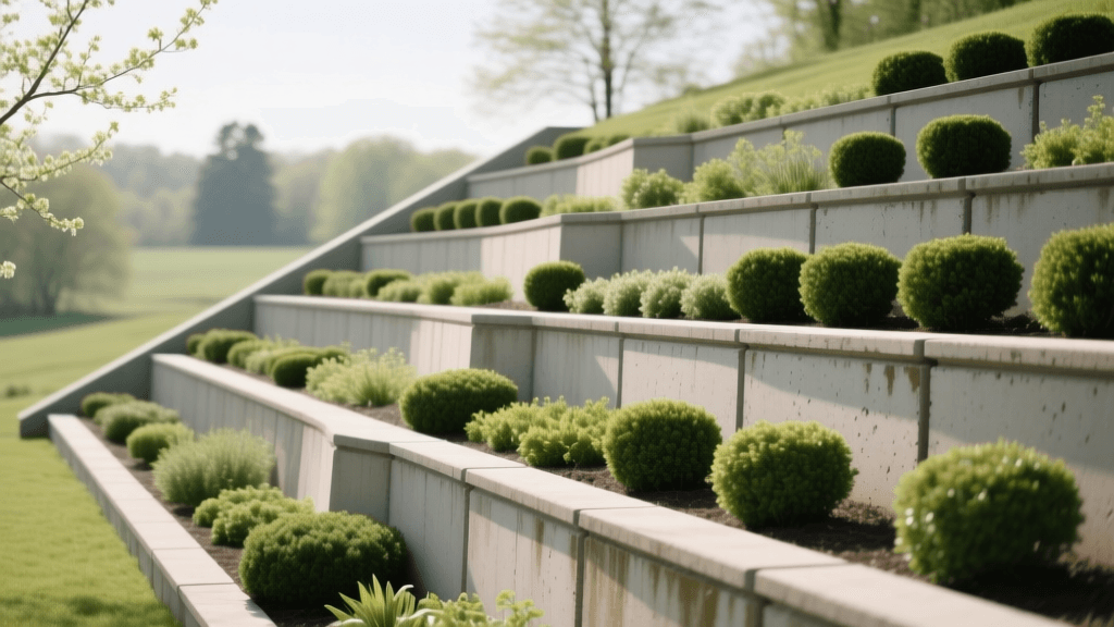 Terraced Retaining Wall Plant Pruning & Timing Guide 2026